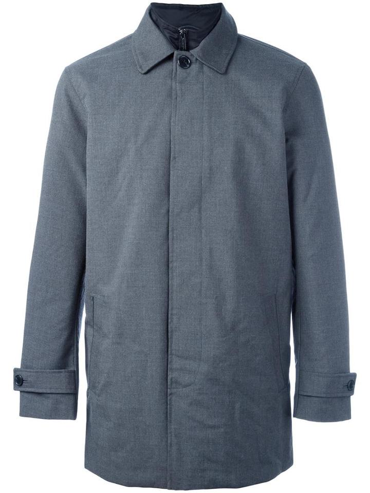 Michael Michael Kors Internal Layer Coat, Men's, Size: Medium, Grey, Polyester/viscose