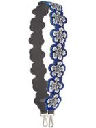 Fendi Strap You Textured-effect Shoulder Strap - Grey