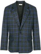 Gosha Rubchinskiy Houndstooth Check Blazer - Grey