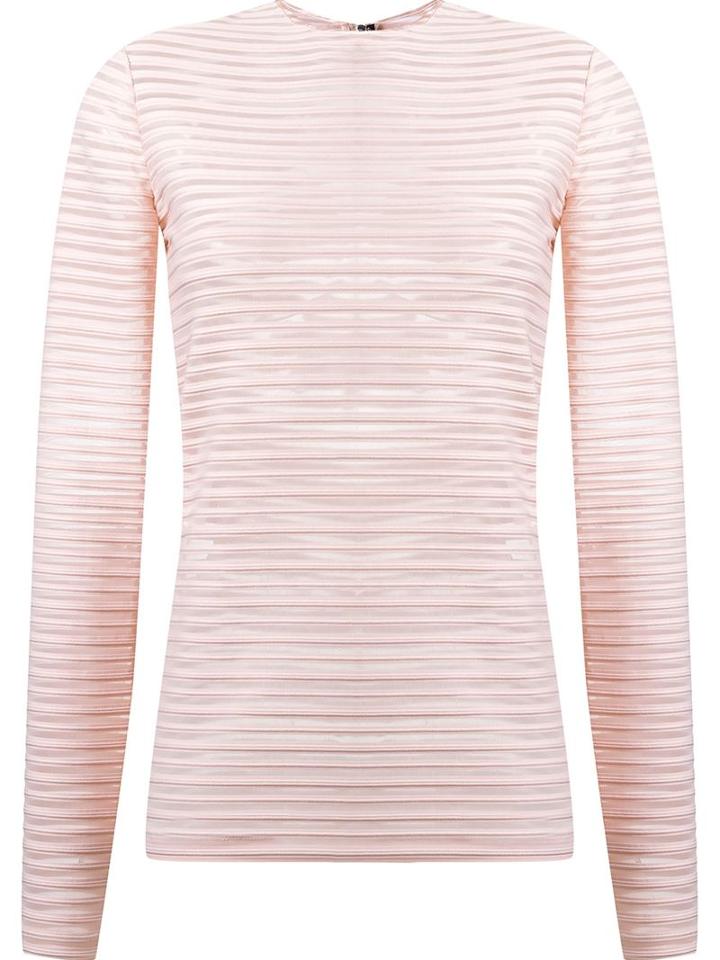 Reinaldo Lourenço Sheer Striped Blouse