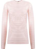 Reinaldo Lourenço Sheer Striped Blouse