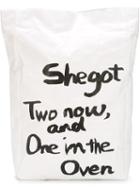 Yohji Yamamoto Lunch Bag Clutch, Men's, White, Paper/cotton