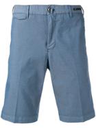 Pt01 Tailored Chino Shorts - Blue