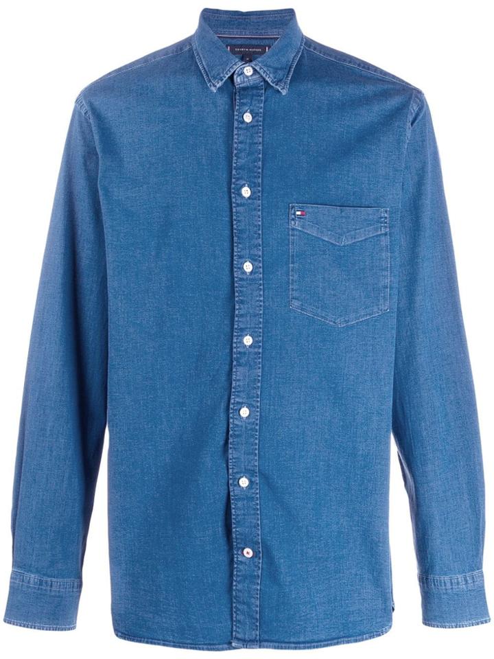 Tommy Hilfiger Denim Shirt - Blue