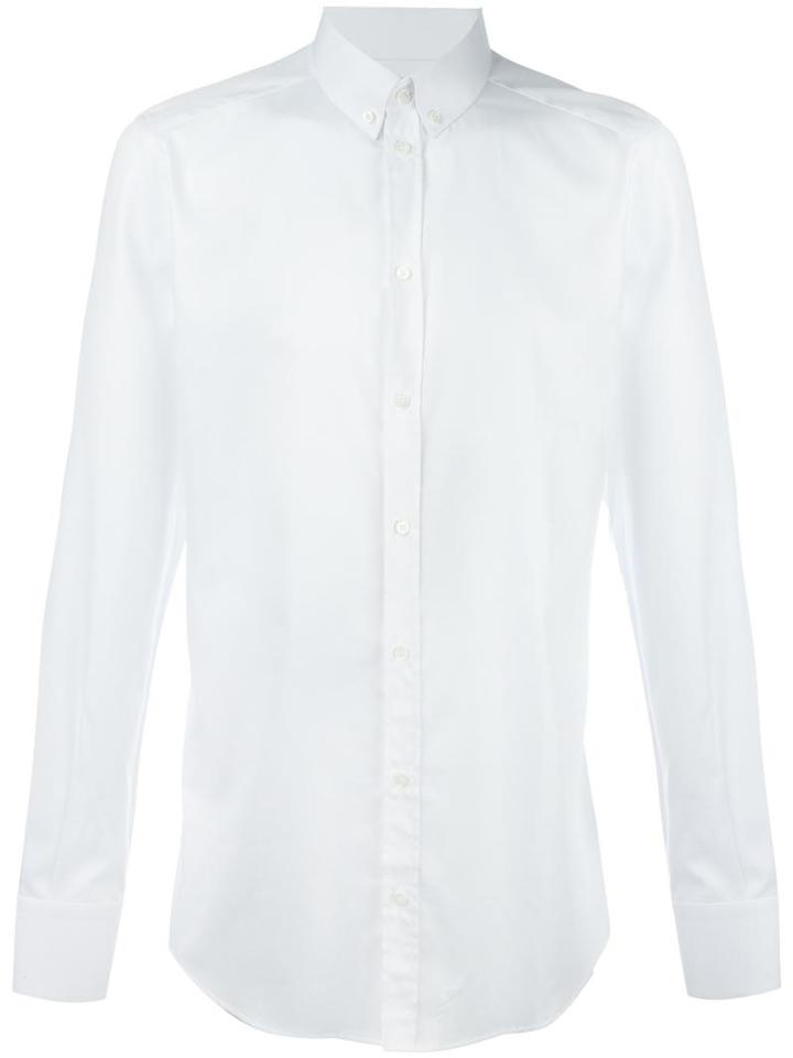 Dolce & Gabbana - Classic Shirt - Men - Cotton - 39, White, Cotton