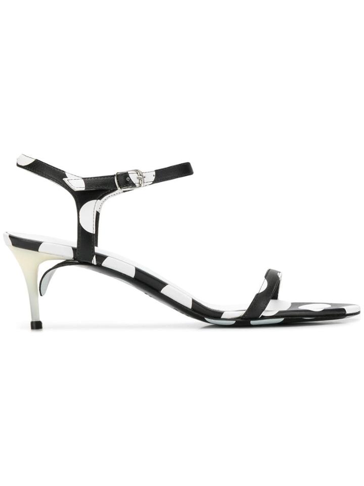 Maison Margiela Polka Dot Sandals - Black