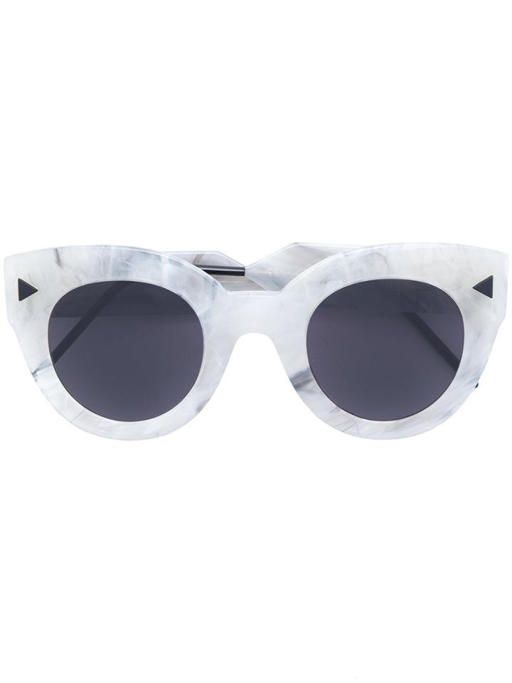 So. Ya Alma Sunglasses - White