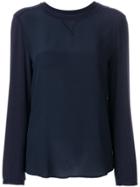Woolrich Classic Fitted Top - Blue
