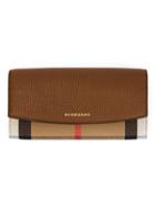 Burberry Porter Continental Wallet - Brown