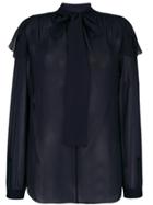Dorothee Schumacher Gather Detail Blouse - Blue