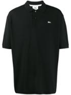 Lacoste Live Embroidered Logo Polo Shirt - Black