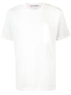 Comme Des Garçons Shirt - Logo White T-shirt - Men - Cotton - M, Cotton