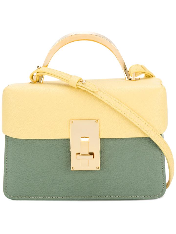 The Volon Colour Block Mini Satchel Bag - Multicolour
