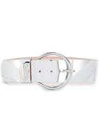 Isabel Marant Round Buckle Belt - Silver