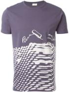 Paul Smith Jeans Printed T-shirt, Men's, Size: L, Pink/purple, Cotton