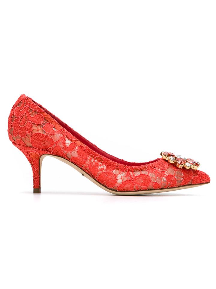 Dolce & Gabbana Bellucci Pumps - Red