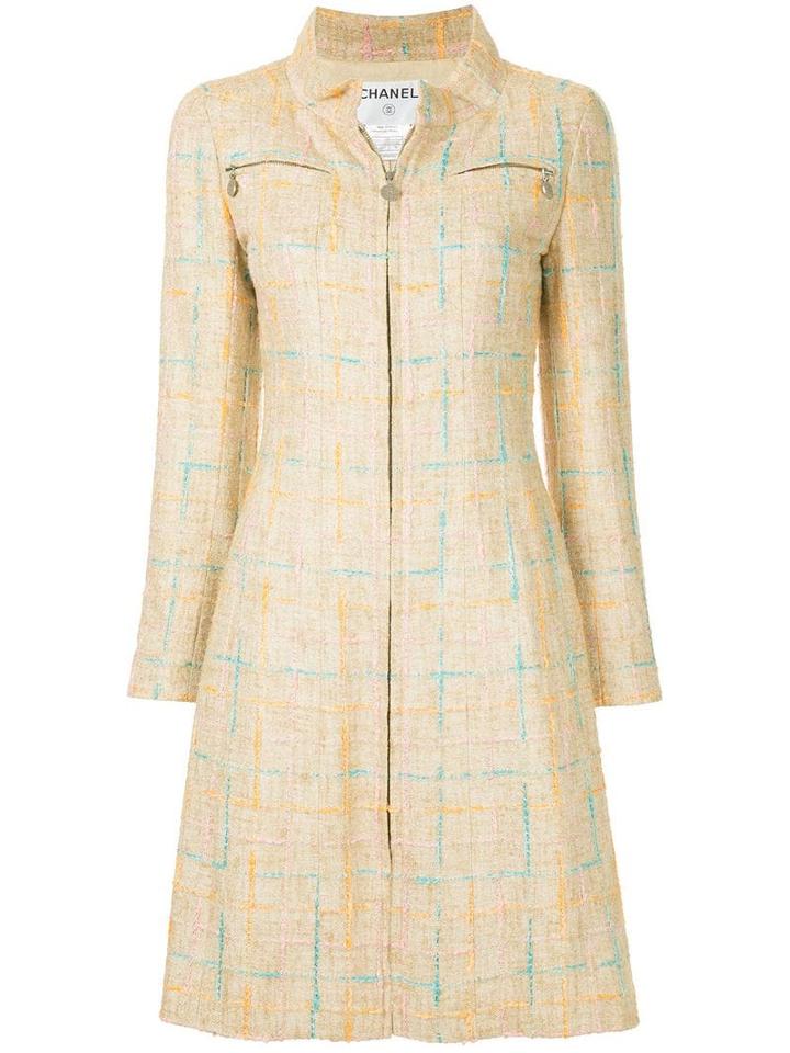 Chanel Pre-owned Long Sleeve One Piece Dress - Neutrals