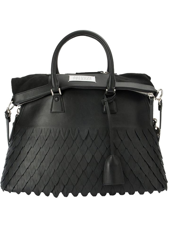 Maison Margiela '5ac' Tote, Women's, Black, Calf Leather/polyester