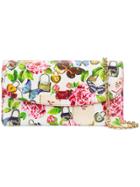 Dolce & Gabbana Secrets Print Wallet Bag With Removable Pouches -