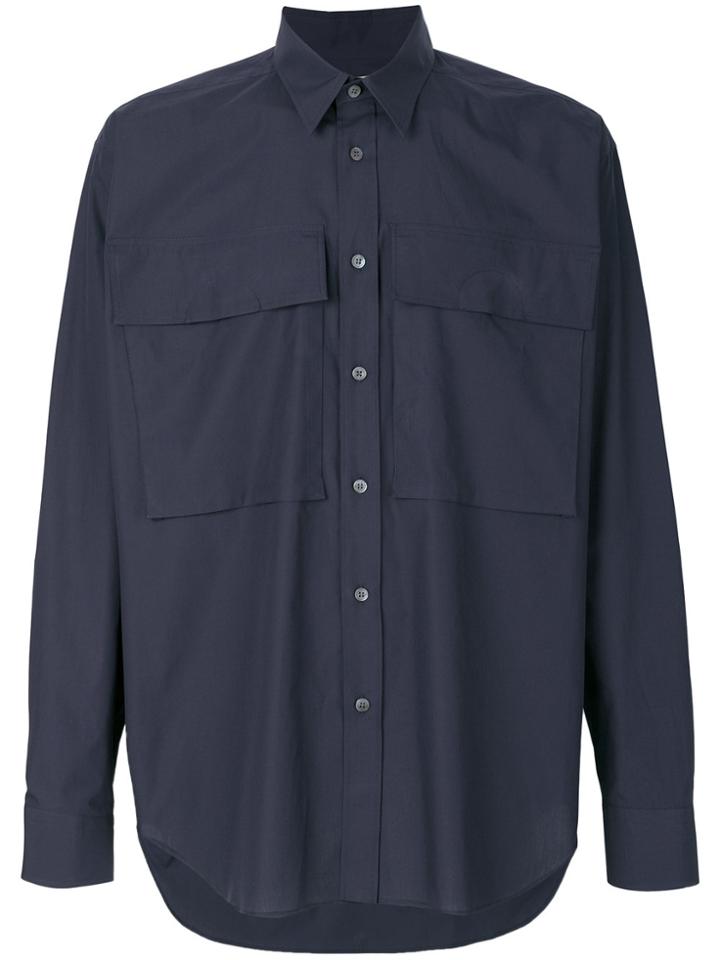 Stella Mccartney Chest Pocket Shirt - Blue