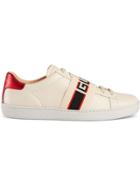 Gucci Ace Sneaker With Gucci Stripe - White