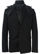 Juun.j Detachable Hood Blazer