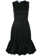 Prada Flared Dress - Black