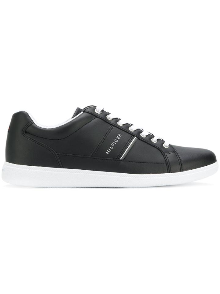 Tommy Hilfiger Classic Lace-up Sneakers - Black