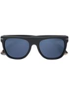 Retrosuperfuture Flat Top 'ghost Rider' Sunglasses, Men's, Black, Acetate