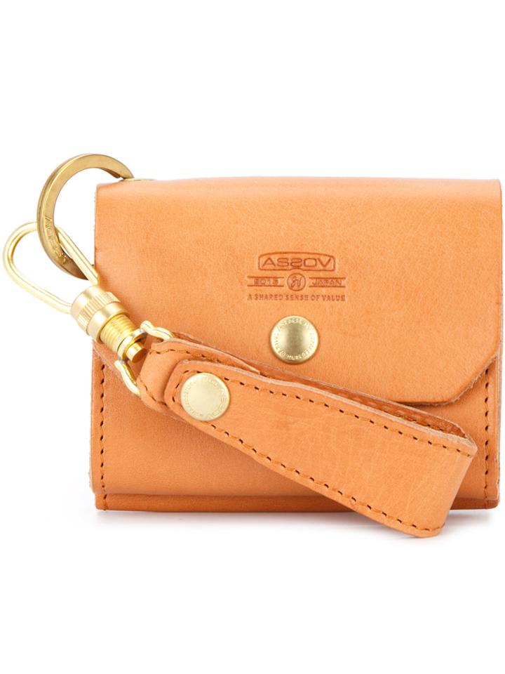 As2ov Oiled Shrink Card Case - Brown