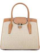 Michael Kors Collection Round Top Handle Tote - Grey