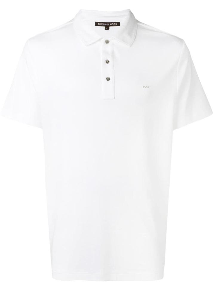 Michael Kors Mk Polo Shirt - White