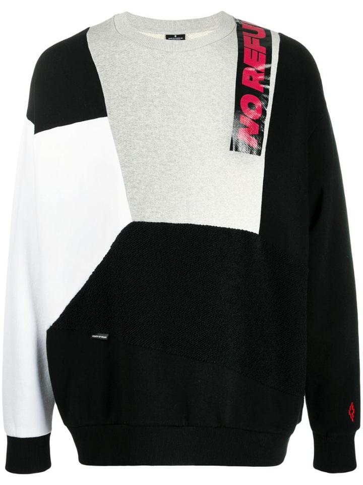 Marcelo Burlon County Of Milan Colour Blocked Sweatshirt - Black