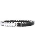 Dsquared2 - Mirror Waist Belt - Women - Calf Leather/metal - 80, Grey, Calf Leather/metal