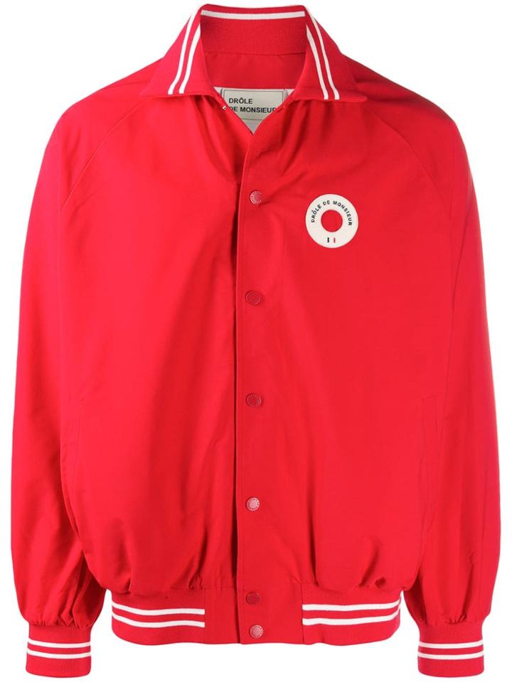 Drôle De Monsieur Baseball Jacket - Red