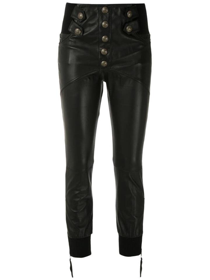 Andrea Bogosian Calça Skinny Petunia Bg - Black