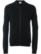 Le Kasha 'nepal' Knitted Bomber, Men's, Size: Medium, Black, Cashmere