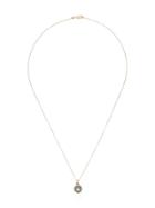 Ileana Makri Iridescent Evil Eye Pendant Necklace - Metallic