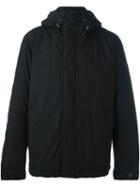 Woolrich Zipped Hooded Jacket, Men's, Size: Large, Black, Polyester/viscose/polyamide