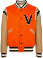 Ports V Varsity Jacket - Orange