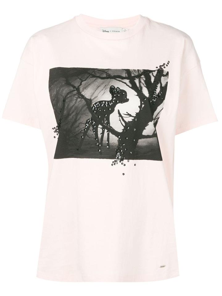 Coach X Disney Bambi T-shirt - Pink