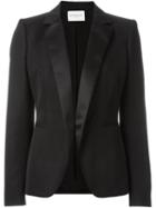 Vionnet - Tuxedo Blazer - Women - Silk/cotton/viscose - 42, Black, Silk/cotton/viscose
