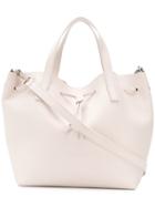 Lancaster Small Bucket Bag - White
