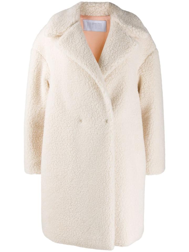 Harris Wharf London Textured Coat - Neutrals