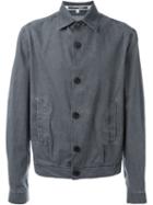 Mcq Alexander Mcqueen Washed Lightweight Jacket, Men's, Size: 48, Grey, Cotton