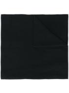 Blanca Knitted Cashmere Scarf - Black
