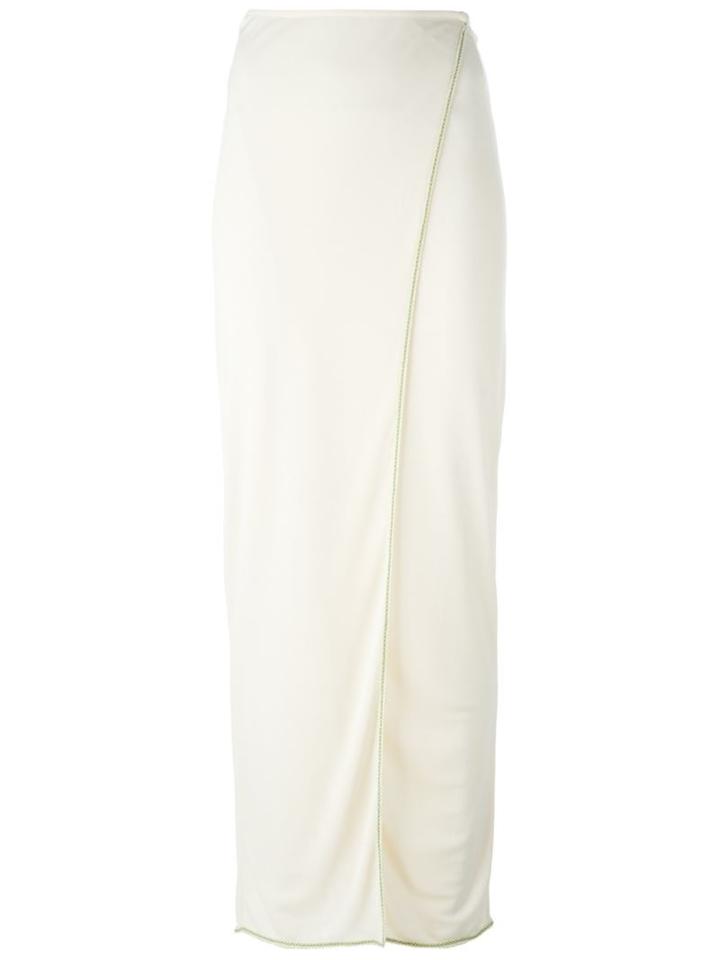 Romeo Gigli Vintage Wrap Maxi Skirt