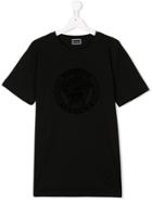 Young Versace Teen Tonal Logo T-shirt - Black