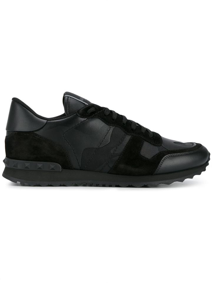Valentino Valentino Garavani Rockrunner Sneakers - Black