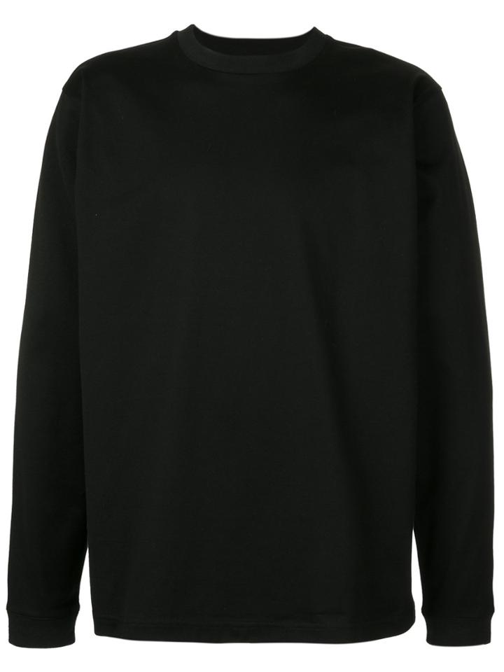 Estnation Crew Neck Sweatshirt - Black